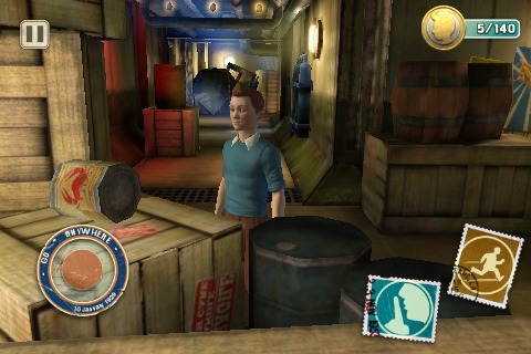 Pantallazo de Aventuras De Tintin, Las: El Secreto Del Unicornio para Iphone