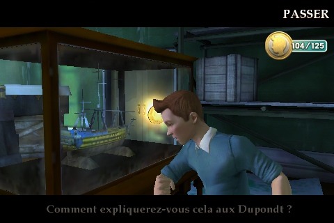 Pantallazo de Aventuras De Tintin, Las: El Secreto Del Unicornio para Iphone