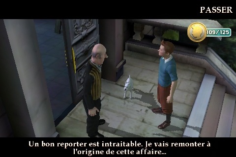 Pantallazo de Aventuras De Tintin, Las: El Secreto Del Unicornio para Iphone