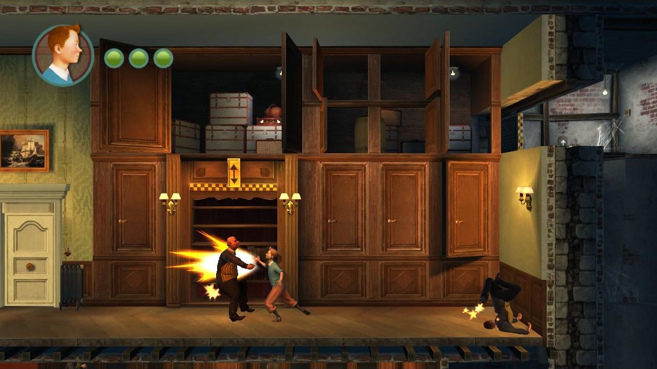 Pantallazo de Aventuras De Tintin, Las: El Secreto Del Unicornio para PC