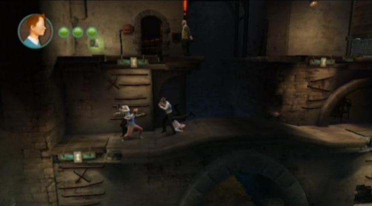Pantallazo de Aventuras De Tintin, Las: El Secreto Del Unicornio para Wii