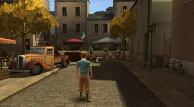 Pantallazo de Aventuras De Tintin, Las: El Secreto Del Unicornio para Wii