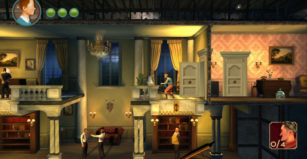 Pantallazo de Aventuras De Tintin, Las: El Secreto Del Unicornio para Xbox 360