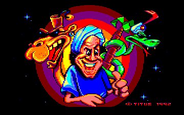 Pantallazo de Aventures De Moktar, Les para Amstrad CPC
