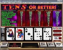 Pantallazo de Avery Cardoza's Video Poker 2000 para PC