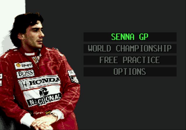 Pantallazo de Ayrton Sennas Super Monaco GP II para Sega Megadrive