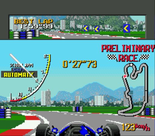 Pantallazo de Ayrton Sennas Super Monaco GP II para Sega Megadrive