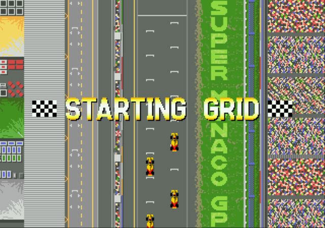 Pantallazo de Ayrton Sennas Super Monaco GP II para Sega Megadrive