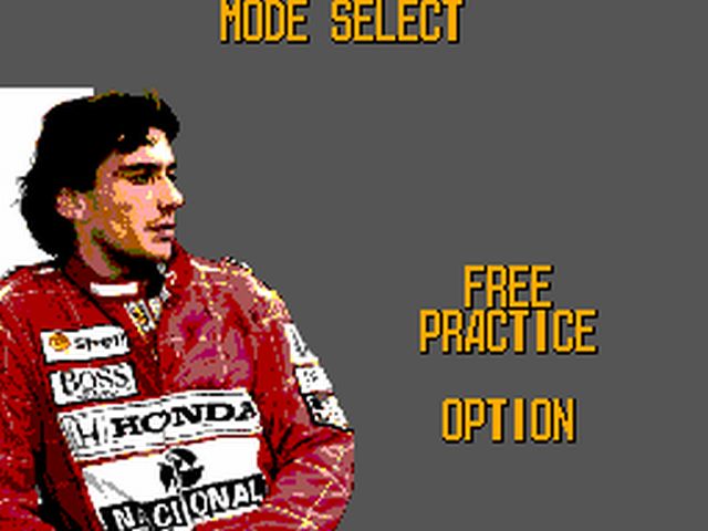 Pantallazo de Ayrton Sennas Super Monaco GP II para Sega Master System