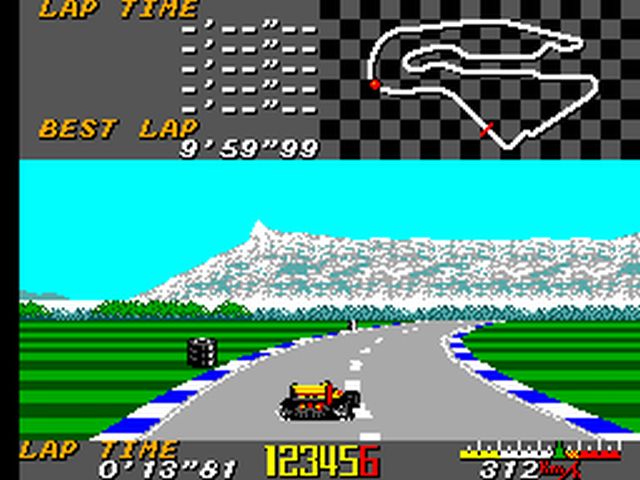 Pantallazo de Ayrton Sennas Super Monaco GP II para Sega Master System