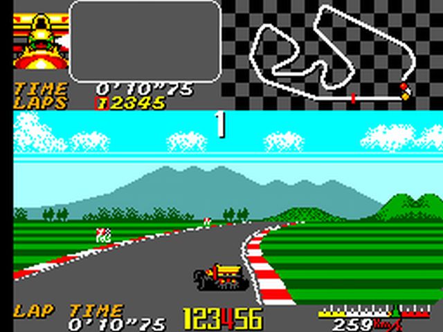 Pantallazo de Ayrton Sennas Super Monaco GP II para Sega Master System