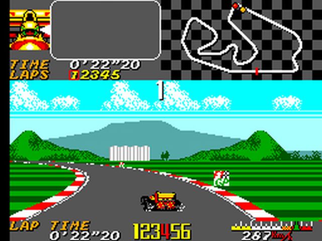 Pantallazo de Ayrton Sennas Super Monaco GP II para Sega Master System