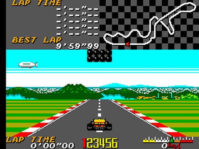 Pantallazo de Ayrton Sennas Super Monaco GP II para Sega Master System