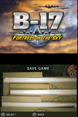 Pantallazo de B-17 Fortress In the Sky para Nintendo DS