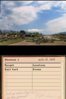 Pantallazo de B-17 Fortress In the Sky para Nintendo DS