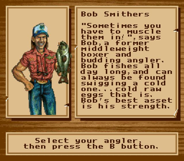 Pantallazo de BASS Masters Classic: Pro Edition (Europa) para Super Nintendo