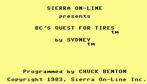 Pantallazo de BC´s Quest for Tires para Commodore 64