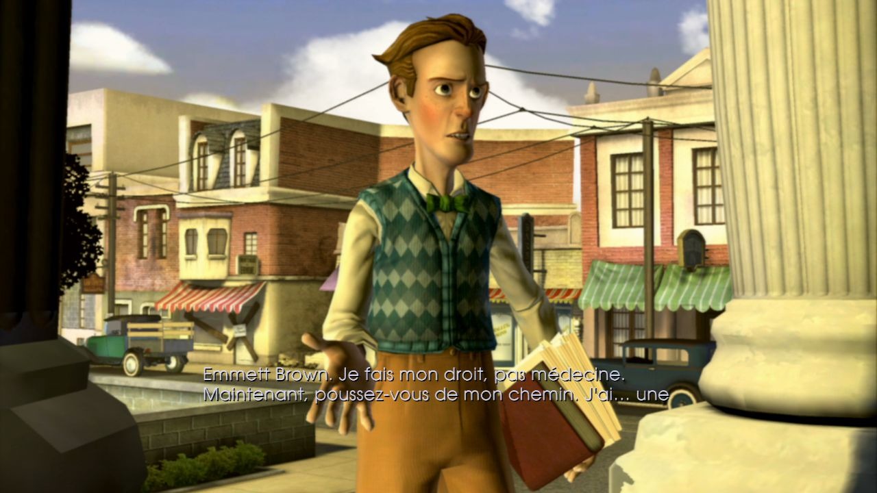Pantallazo de Back To The Future: The Game para PlayStation 3