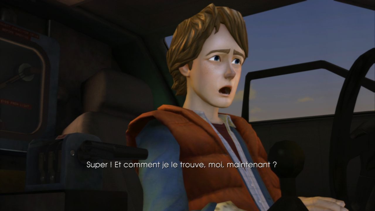 Pantallazo de Back To The Future: The Game para PlayStation 3