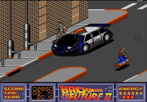 Pantallazo de Back To The Future Part II para Amiga