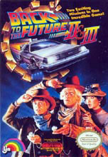 Caratula de Back to the Future II & III para Nintendo (NES)