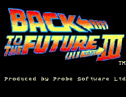 Pantallazo de Back to the Future Part III para Sega Master System