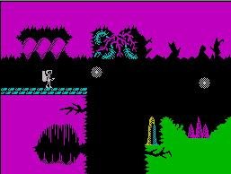 Pantallazo de Backpackers Guide to the Universe para Spectrum