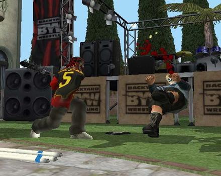 Pantallazo de Backyard Wrestling: Don't Try This at Home para PlayStation 2
