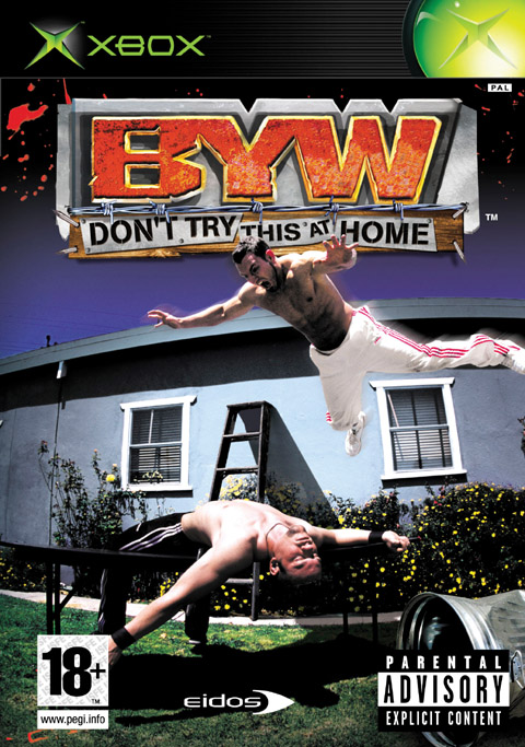 Caratula de Backyard Wrestling: Don't Try This at Home para Xbox