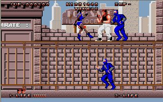 Pantallazo de Bad Dudes vs. Dragon Ninja para Atari ST