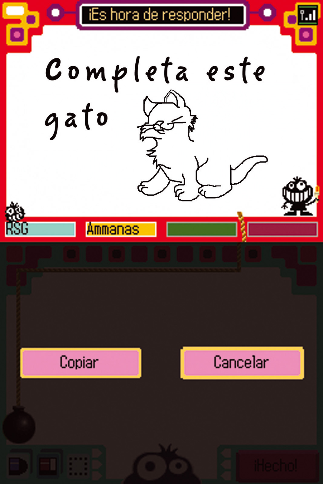 Pantallazo de Bakushow: Desafía a tus amigos para Nintendo DS