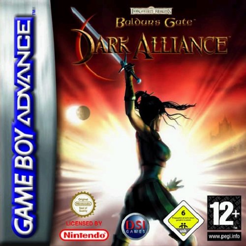 Caratula de Baldur's Gate: Dark Alliance para Game Boy Advance