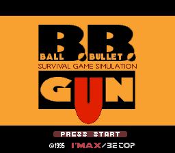 Pantallazo de Ball Bullet Gun Survival Game Simulation (Japonés) para Super Nintendo