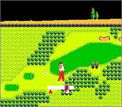 Pantallazo de Bandai Golf: Challenge Pebble Beach para Nintendo (NES)