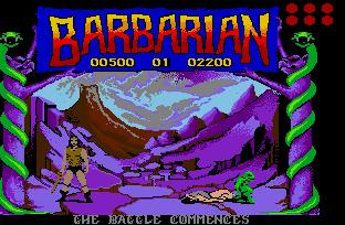Pantallazo de Barbarian: The Ultimate Warrior para Atari ST