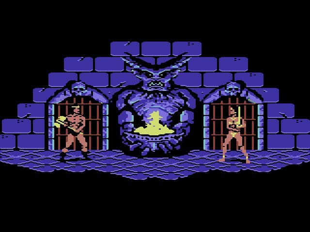 Pantallazo de Barbarian II: The Dungeon of Drax para Commodore 64