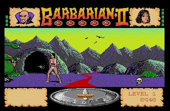 Pantallazo de Barbarian II : The Dungeon of Drax para Atari ST