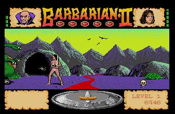 Pantallazo de Barbarian II para Atari ST