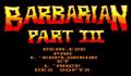 Barbarian Part III