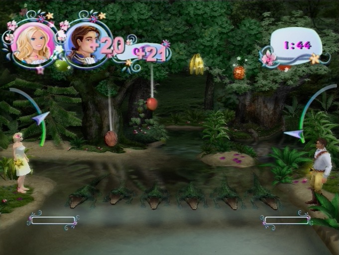 Pantallazo de Barbie: La Princesa De Los Animales para PlayStation 2
