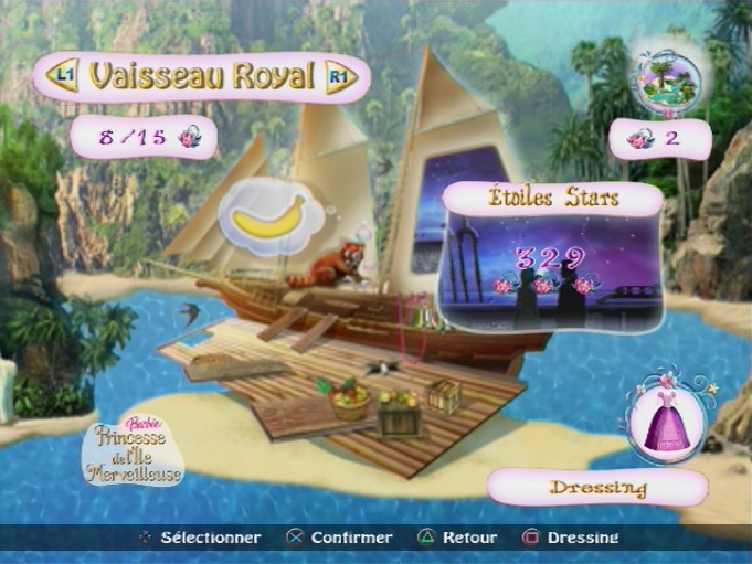 Pantallazo de Barbie: La Princesa De Los Animales para PlayStation 2