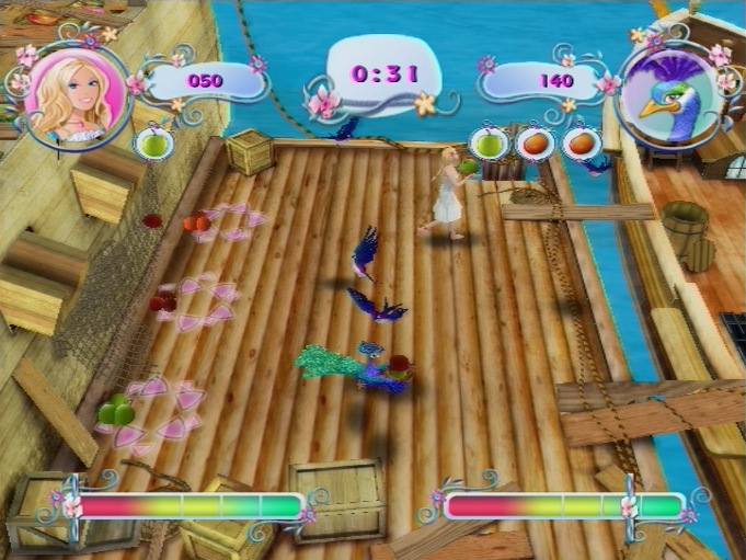 Pantallazo de Barbie: La Princesa De Los Animales para PlayStation 2