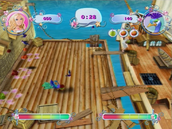 Pantallazo de Barbie: La Princesa De Los Animales para PlayStation 2