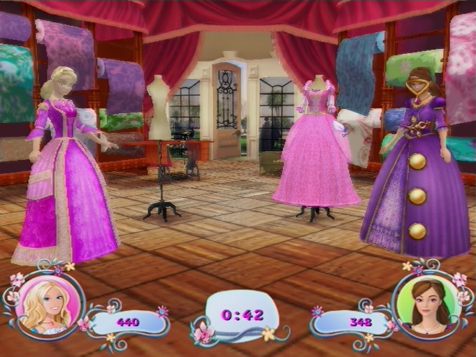 Pantallazo de Barbie: La Princesa De Los Animales para PlayStation 2