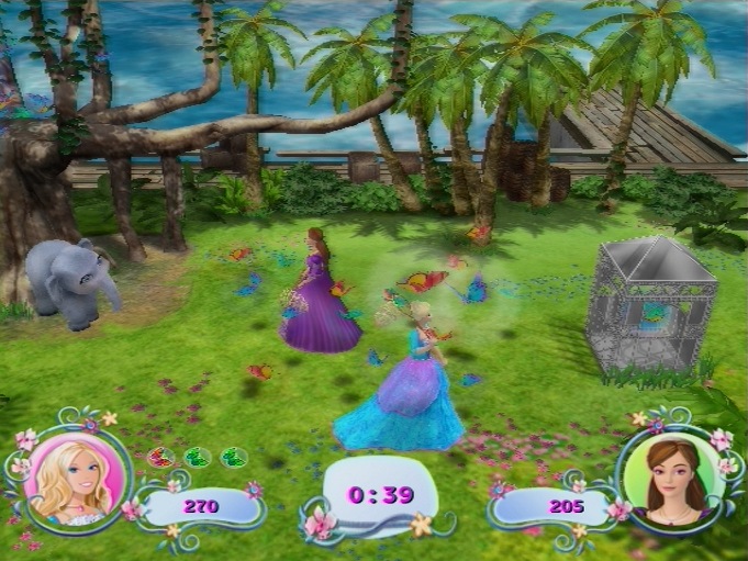 Pantallazo de Barbie: La Princesa De Los Animales para PlayStation 2