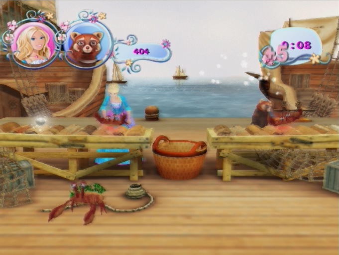 Pantallazo de Barbie: La Princesa De Los Animales para PlayStation 2