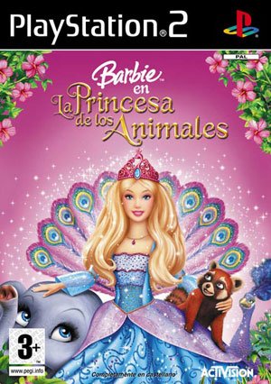 Caratula de Barbie: La Princesa De Los Animales para PlayStation 2
