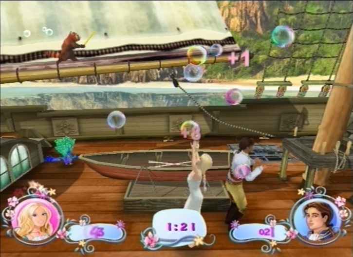 Pantallazo de Barbie: La Princesa De Los Animales para Wii