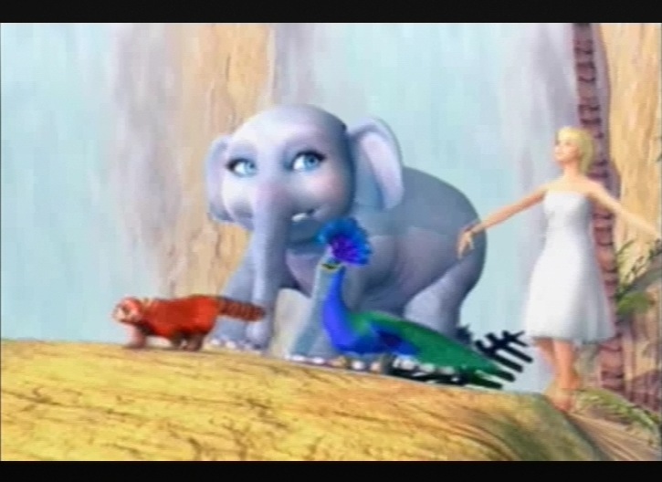 Pantallazo de Barbie: La Princesa De Los Animales para Wii