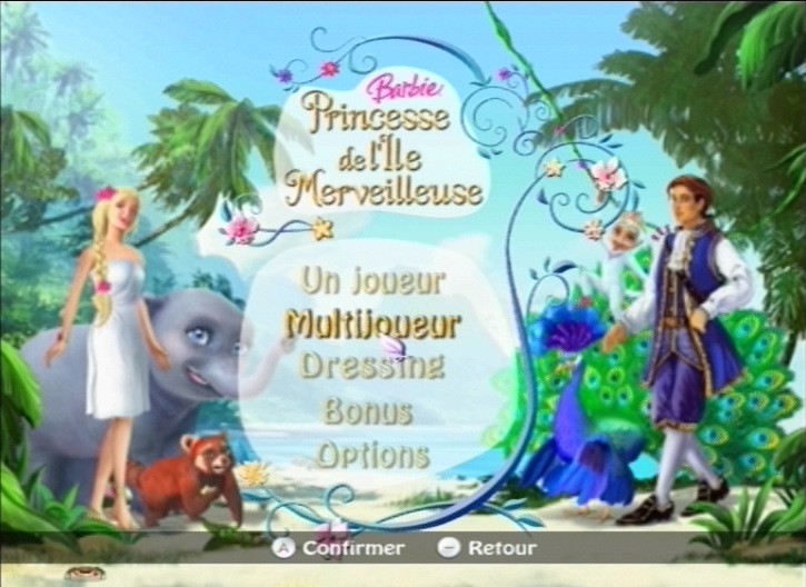 Pantallazo de Barbie: La Princesa De Los Animales para Wii